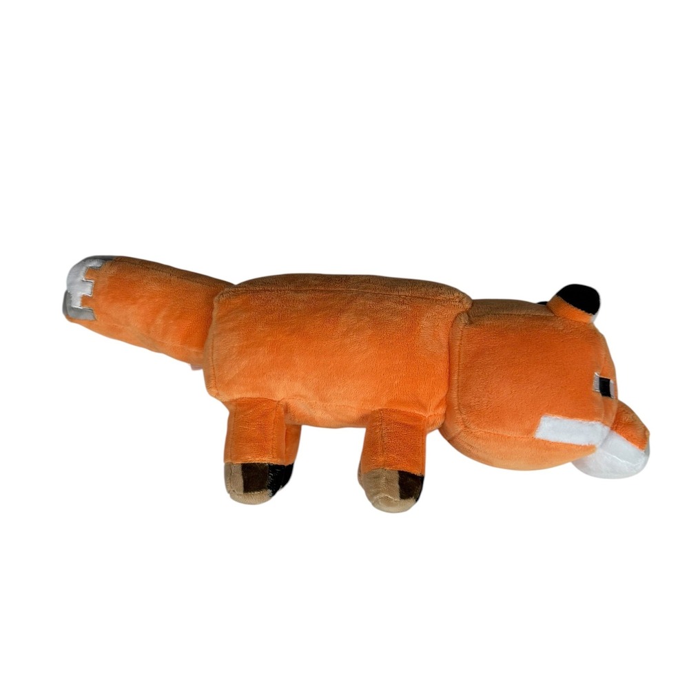 Minecraft Fox Plush Stuffed Animal Jay Franco Mojang Orange 2023 SK07-Q2